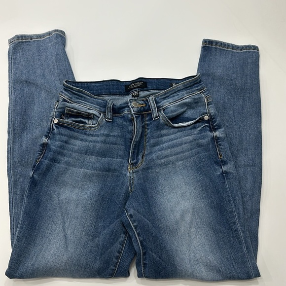 Judy Blue Triple Threat Slim Fit Jeans Sz 3 Item# 9S - Picture 6 of 10